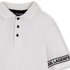Polo manches courtes KARL LAGERFELD KIDS 
                    GARCON