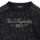 Dubbel jersey sweatshirt KARL LAGERFELD KIDS 
                    GIRL