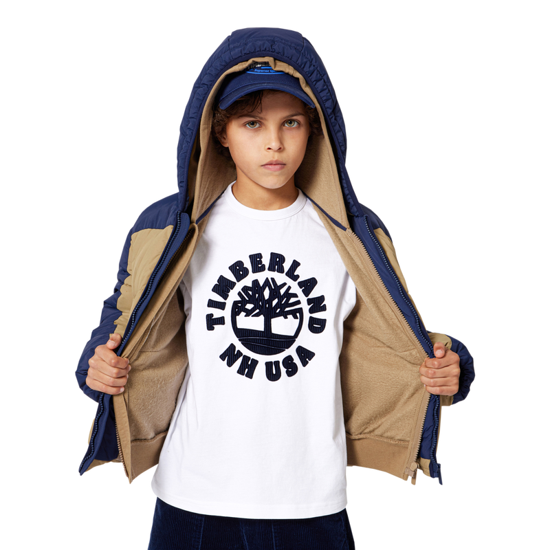 Verstelbare pet met logoprint TIMBERLAND 
                        BOY