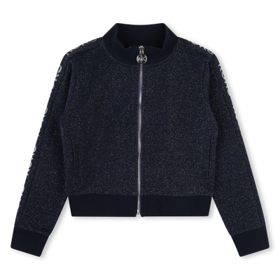 Cardigan molletonn&eacute; paillet&eacute; MICHAEL KORS FILLE