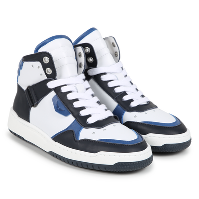 Baskets zipp&eacute;es en cuir ZADIG & VOLTAIRE GARCON