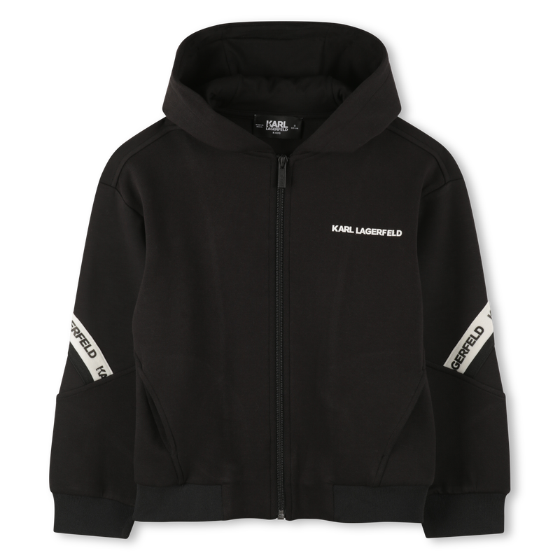 Vest met capuchon KARL LAGERFELD KIDS 
                        BOY