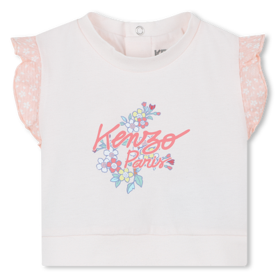 Ensemble pantalon et T-shirt KENZO KIDS FILLE