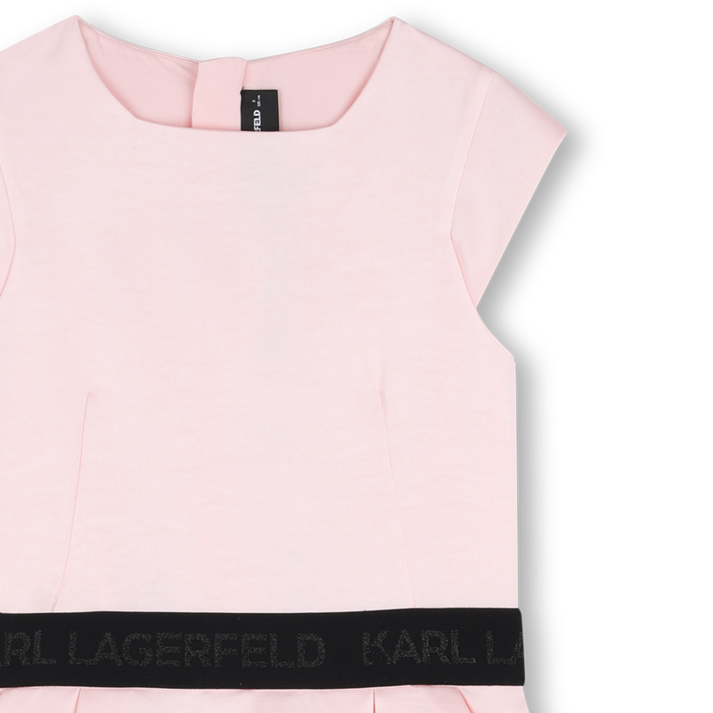 ROBE EN SATIN KARL LAGERFELD KIDS 
                        FILLE
