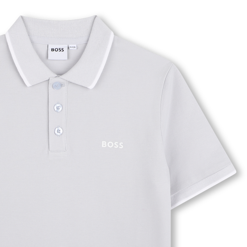 POLO MANCHES COURTES BOSS 
                        GARCON