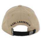 Pet met verstelbare sluiting KARL LAGERFELD KIDS 
                    BOY