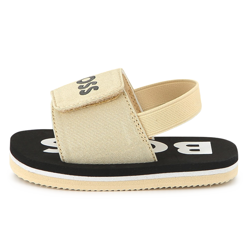 Slippers met klittenband BOSS 
                        BOY