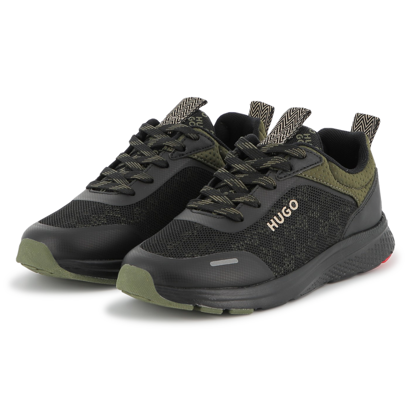 Sneakers van textiel HUGO 
                        BOY