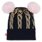 Kabelmuts met pompons BILLIEBLUSH 
                    GIRL