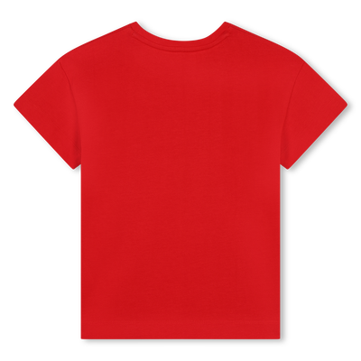 Katoenen T-shirt met logo HUGO GIRL