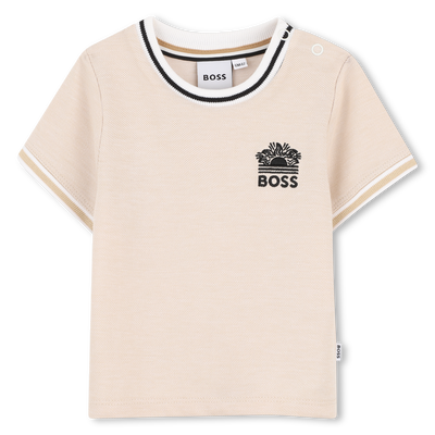 TEE-SHIRT MANCHES COURTES BOSS GARCON