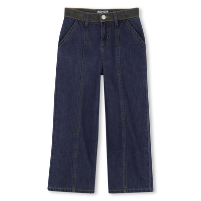 Pantalon en denim KENZO KIDS FILLE
