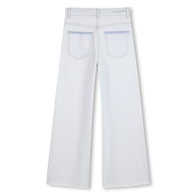 JEANS MET WIJDE PASVORM BILLIEBLUSH 
                        GIRL