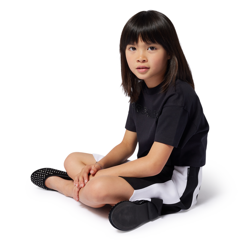 Jupe de c&eacute;r&eacute;monie ray&eacute;e MARC JACOBS 
                        FILLE