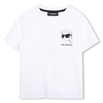 Tee-shirt manches courtes KARL LAGERFELD KIDS GARCON