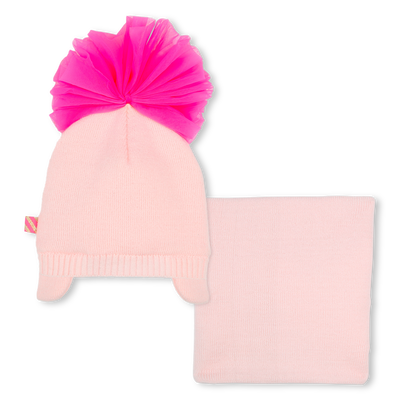 Ensemble bonnet et &eacute;charpe BILLIEBLUSH FILLE