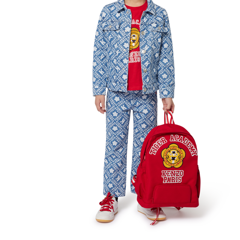 Rugzak met tijgerborduursel KENZO KIDS 
                        UNISEX