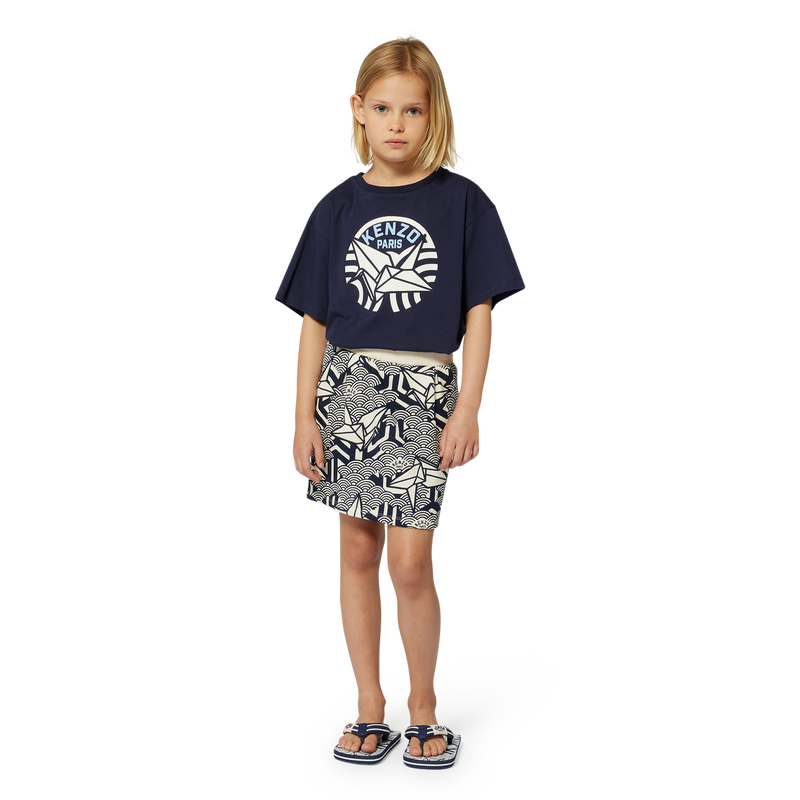 Jupe en molleton KENZO KIDS 
                        FILLE