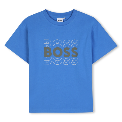 T-SHIRT MET KORTE MOUWEN BOSS BOY