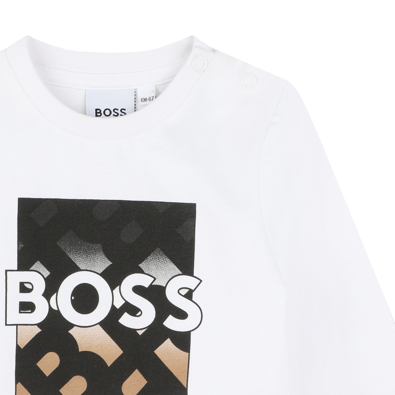 T-shirt met lange mouwen BOSS 
                        BOY