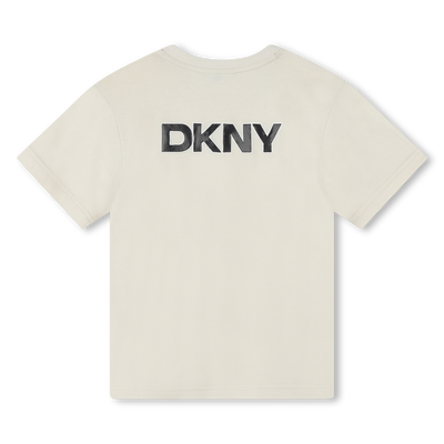 Katoenen T-shirt korte mouwen DKNY UNISEX