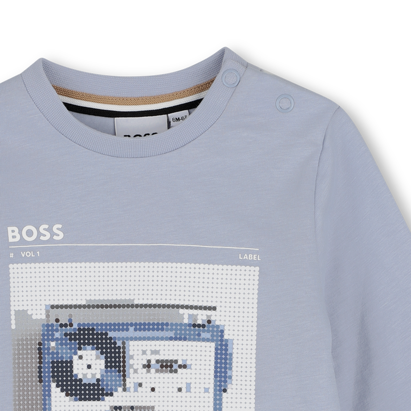 Tee-shirt manches longues BOSS 
                        GARCON