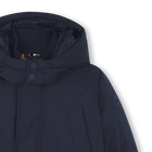 Parka longue &agrave; capuche BOSS 
                    GARCON
