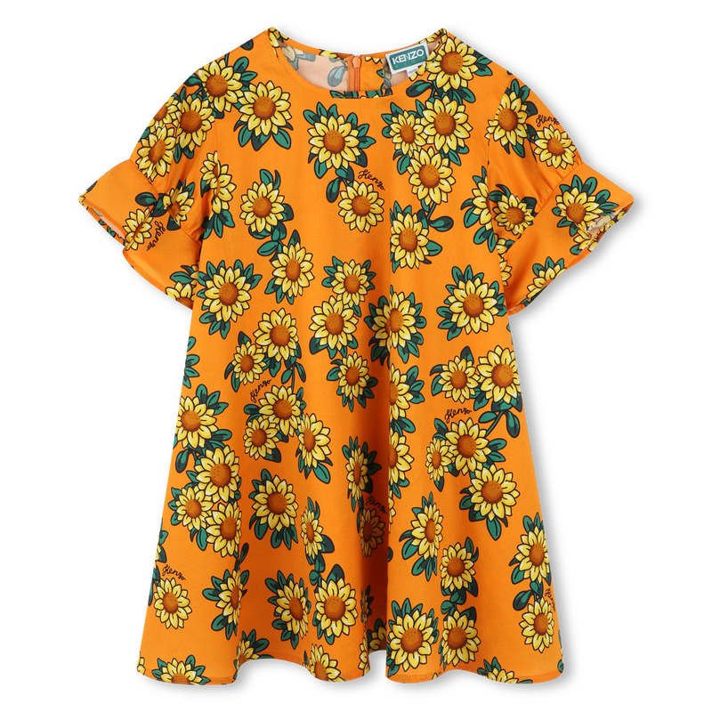Robe imprim&eacute; tournesol KENZO KIDS 
                        FILLE