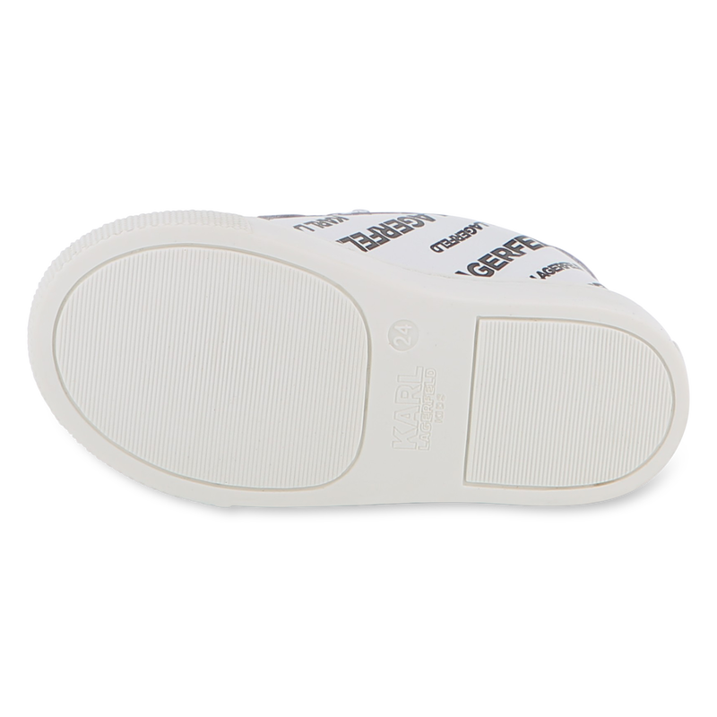 Baskets en cuir KARL LAGERFELD KIDS 
                        UNISEXE