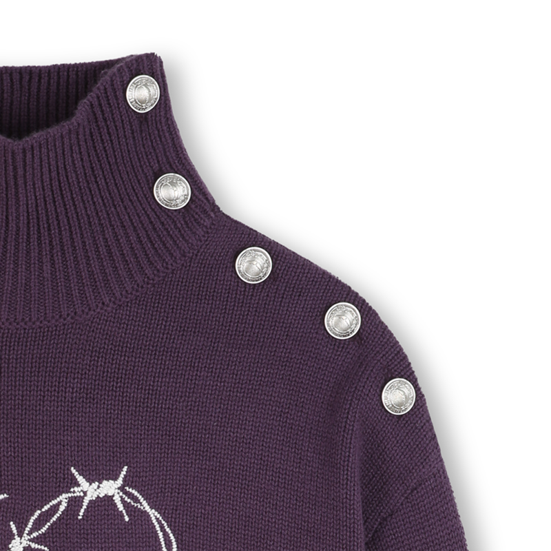 Pull col montant en tricot ZADIG & VOLTAIRE 
                        FILLE