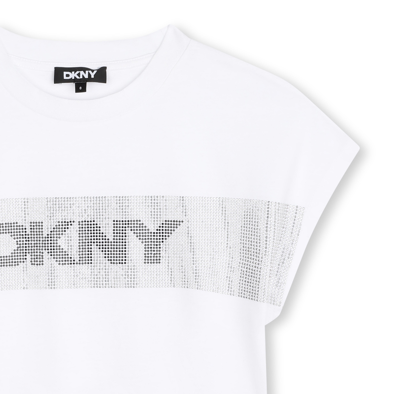 T-shirt met korte mouwen DKNY 
                        GIRL