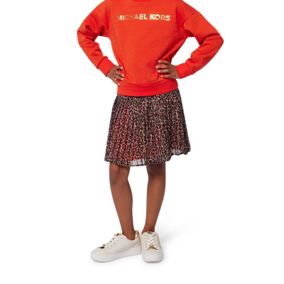 Sweat-shirt paillet&eacute; MICHAEL KORS FILLE
