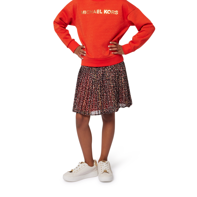 Sweat-shirt paillet&eacute; MICHAEL KORS 
                        FILLE