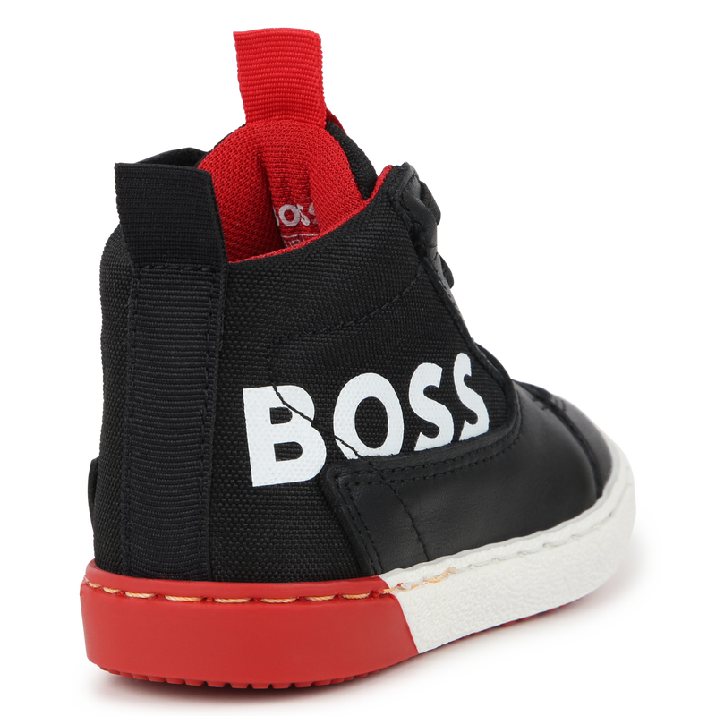 Sneakers met klittenband BOSS 
                        BOY