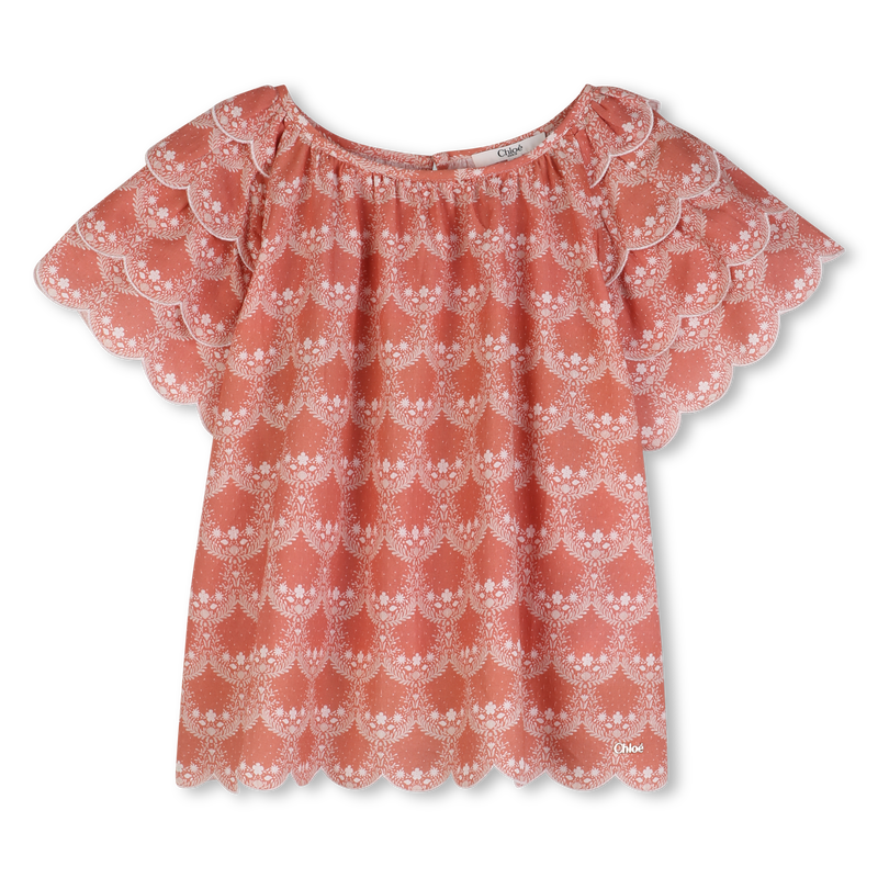 BLOUSE MET BALLONMOUWEN CHLOE 
                        GIRL