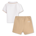 Ensemble short et polo BOSS 
                    GARCON