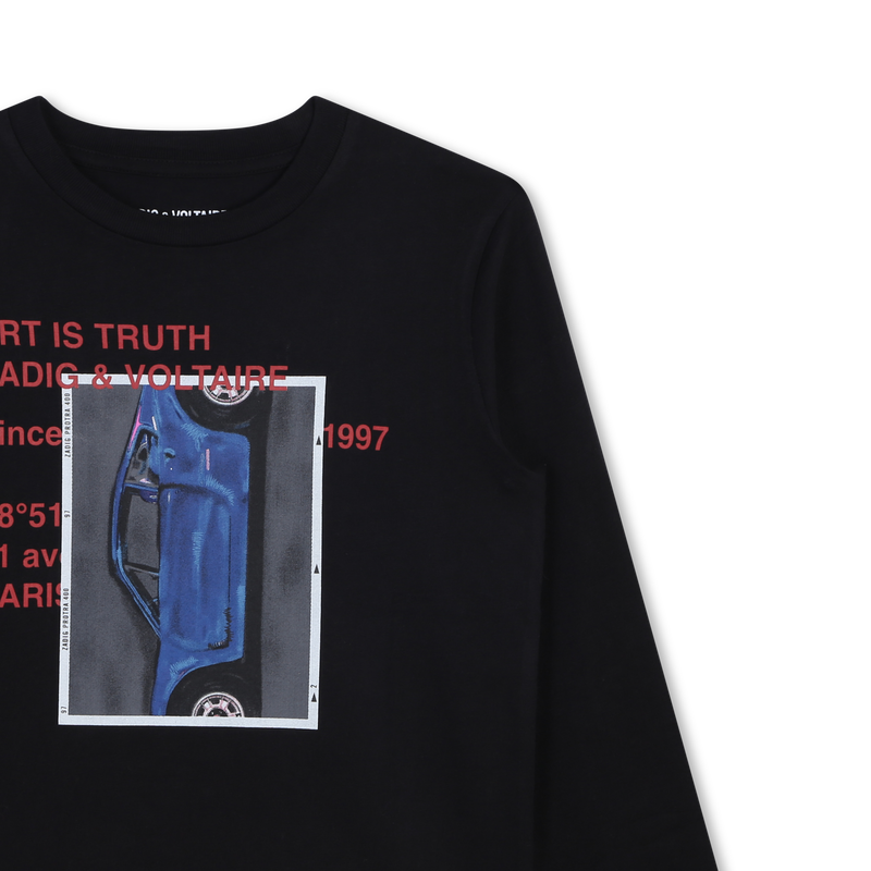 T-shirt &agrave; manches longues ZADIG & VOLTAIRE 
                        GARCON