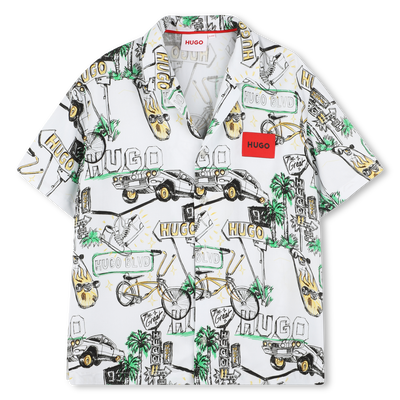 Chemise &agrave; manches courtes HUGO GARCON