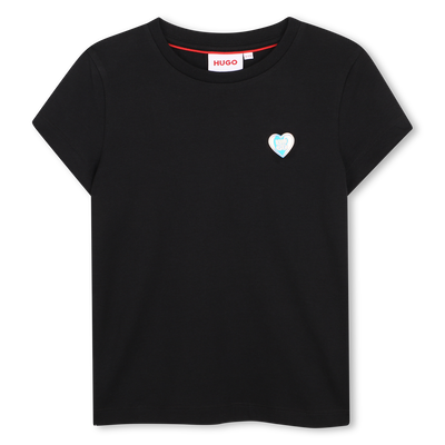Tee-shirt manches courtes HUGO FILLE