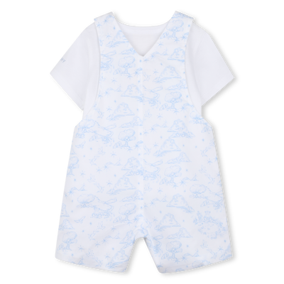 ENSEMBLE T-SHIRT ET SALOPETTE GIVENCHY UNISEXE