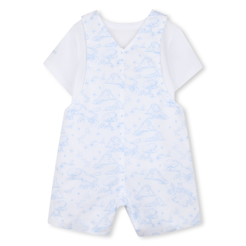 ENSEMBLE T-SHIRT ET SALOPETTE GIVENCHY 
                        UNISEXE