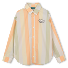 Chemise ray&eacute;e manches longues KENZO KIDS 
                    GARCON
