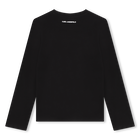 T-shirt met print KARL LAGERFELD KIDS 
                    GIRL