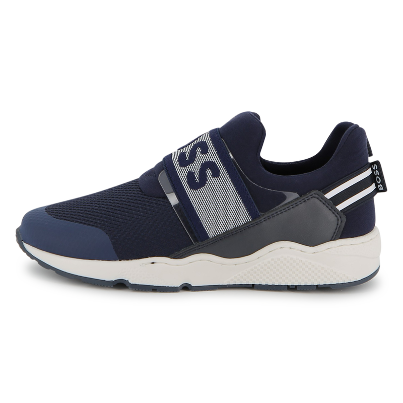 SNEAKERS VAN RUNDLEER BOSS 
                        BOY