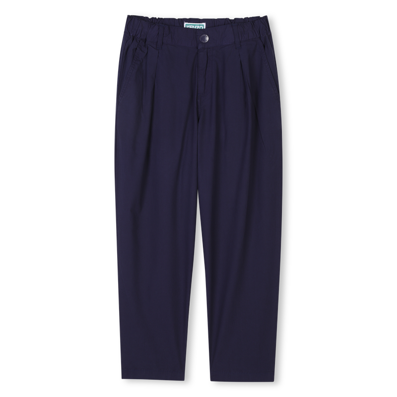 Pantalon &agrave; taille &eacute;lastiqu&eacute;e KENZO KIDS 
                        GARCON