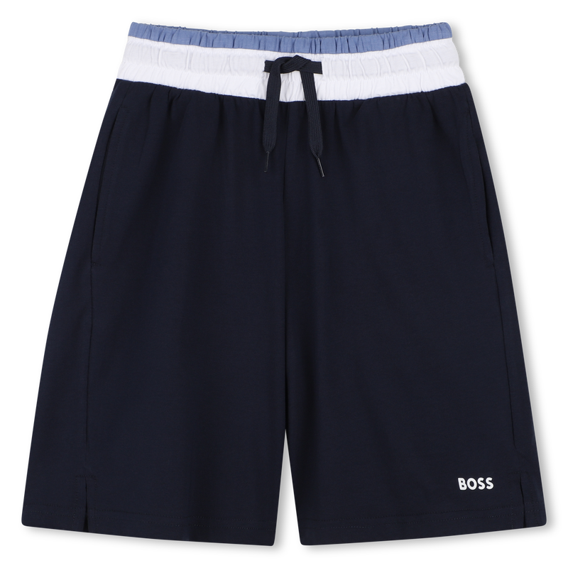 T-SHIRT + BERMUDA SET BOSS 
                        BOY