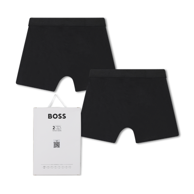 LOT DE 2 BOXERS BOSS GARCON