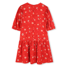 Robe &agrave; manches courtes bouffantes KENZO KIDS 
                    FILLE