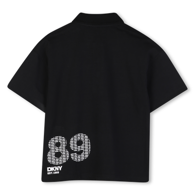 POLO MANCHES COURTES DKNY GARCON