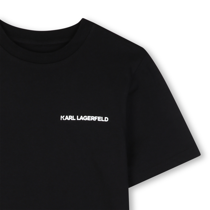 LOT DE 2 T-SHIRTS MANCHES COURTES KARL LAGERFELD KIDS 
                        GARCON